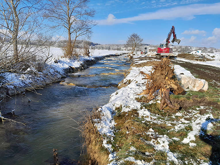 Link führt zur Seite Wasserrahmenrichtlinie Moosach